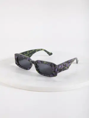 24 Colours Sonnenbrille Leo Lila Grün