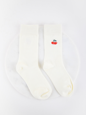 24 Colours Socken Kirsche