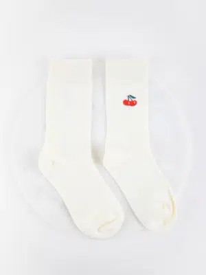 24 Colours Socken Kirsche