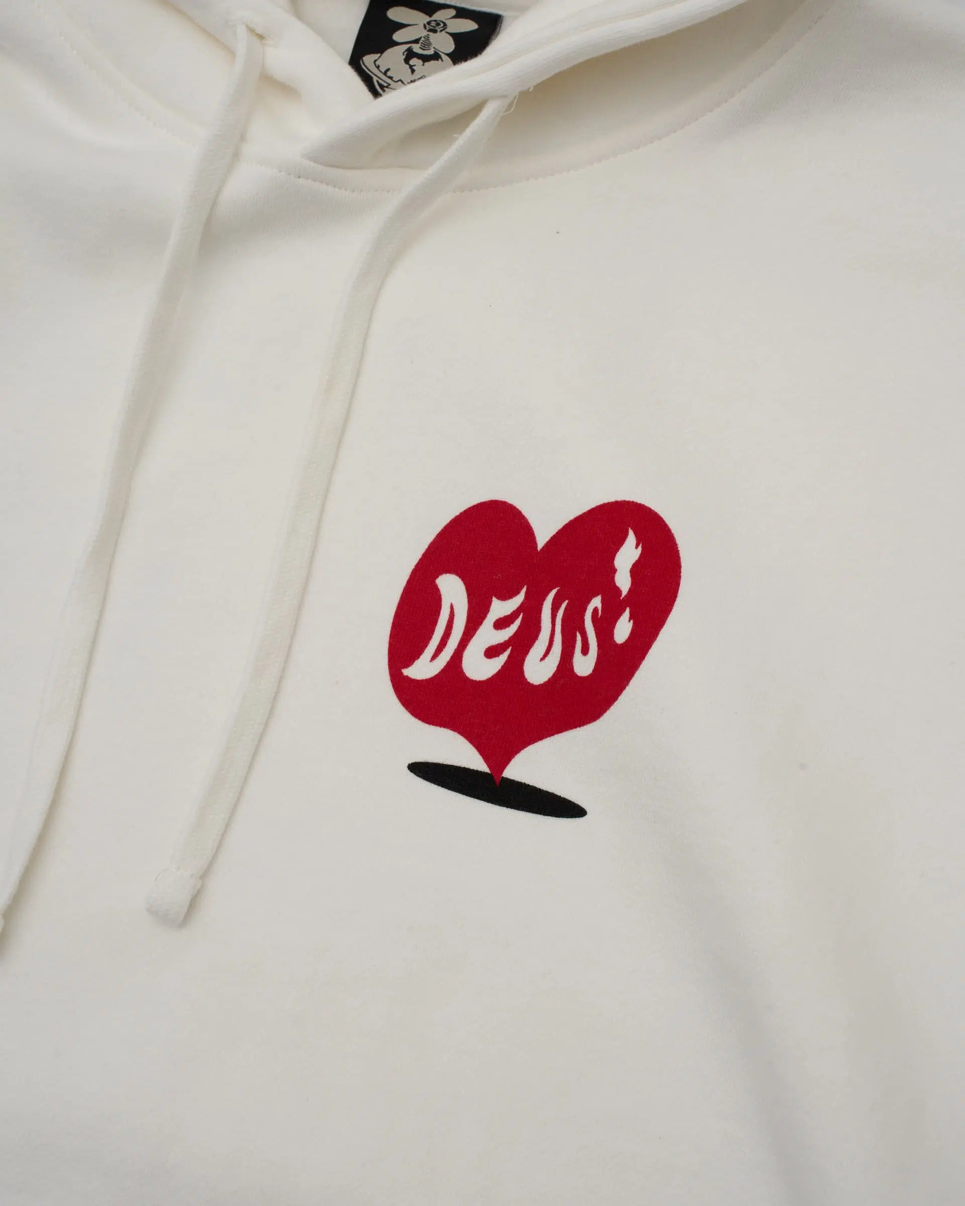 Deus Ex Machina Kapuzenpullover Deep Cut weiss Deus Ex Machina Kapuzenpullover Deep Cut weiss