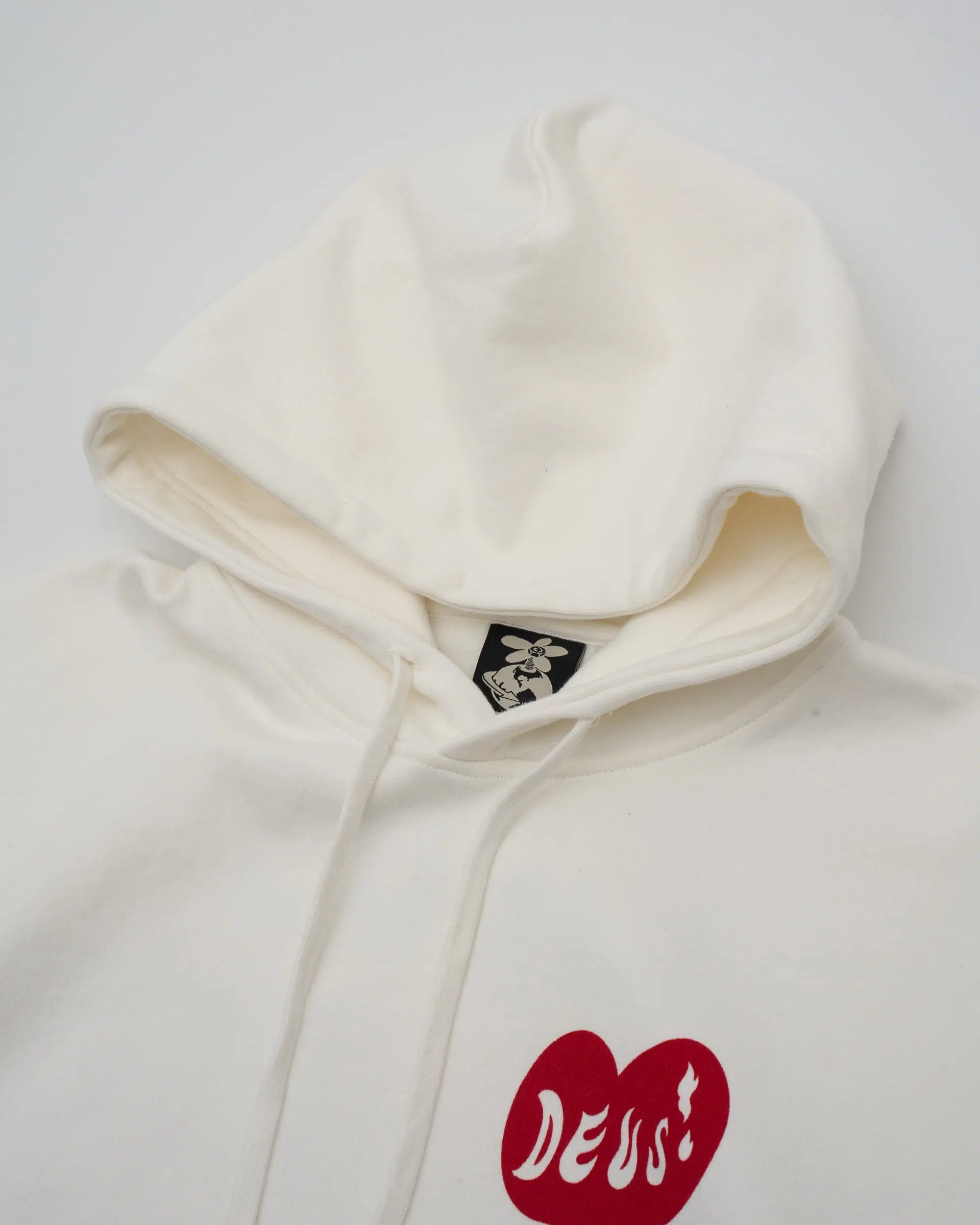 Deus Ex Machina Kapuzenpullover Deep Cut weiss Deus Ex Machina Kapuzenpullover Deep Cut weiss