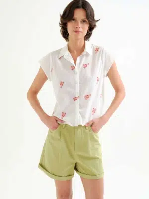 Compania Fantastica Bluse Ecru