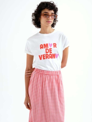 Compania Fantastica T-Shirt Weiß Amor De Verano