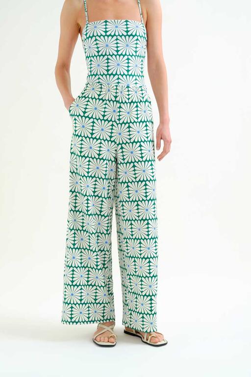Compania Fantastica Wide-Leg Hose Flores Compania Fantastica Wide-Leg Hose Flores
