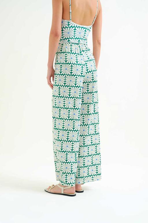 Compania Fantastica Wide-Leg Hose Flores Compania Fantastica Wide-Leg Hose Flores