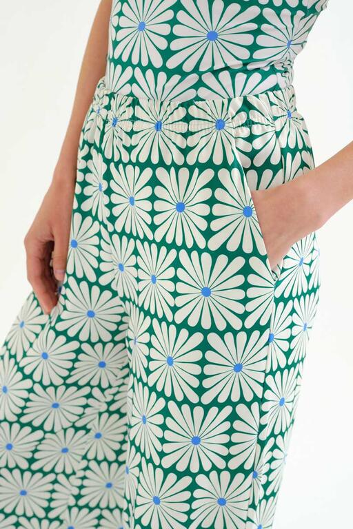 Compania Fantastica Wide-Leg Hose Flores Compania Fantastica Wide-Leg Hose Flores