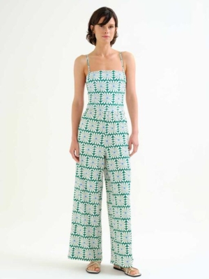 Compania Fantastica Wide-Leg Hose Flores