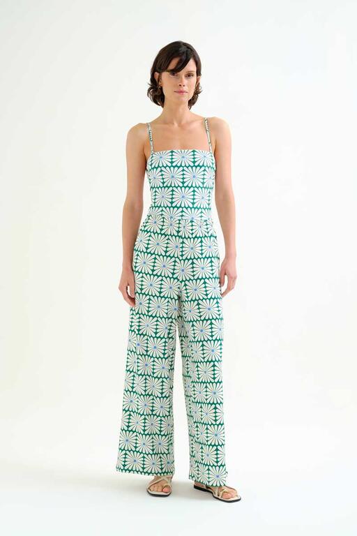 Compania Fantastica Wide-Leg Hose Flores