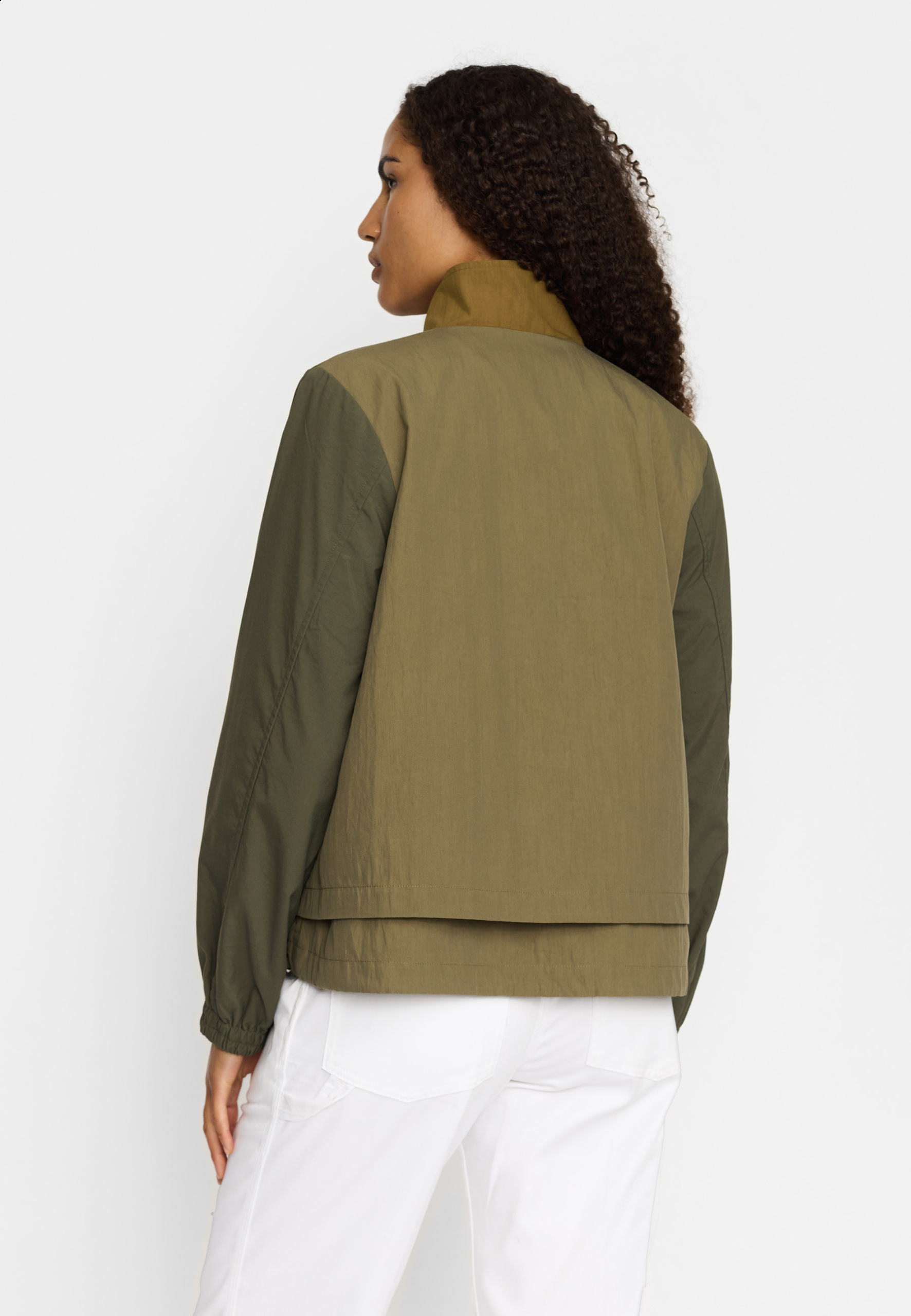 Selfhood Block Jacket Army