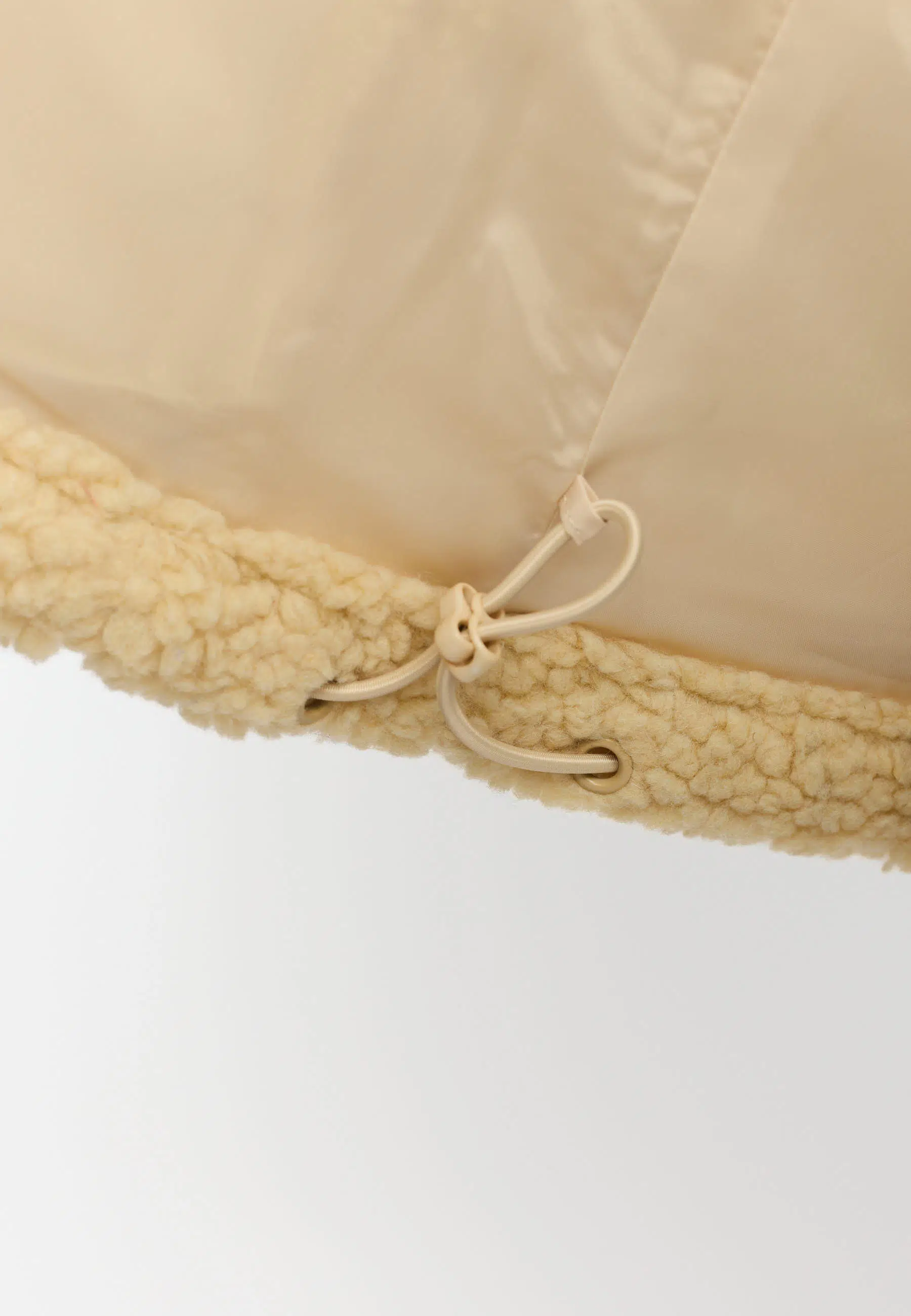 Selfhood Teddyjacke Pocket Offwhite Selfhood Teddyjacke Pocket Offwhite