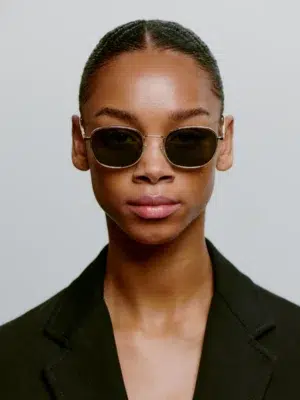 A.Kjaerbede Sonnenbrille Hello Gold