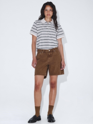 Dr.Denim Hill Shorts Washed Teak