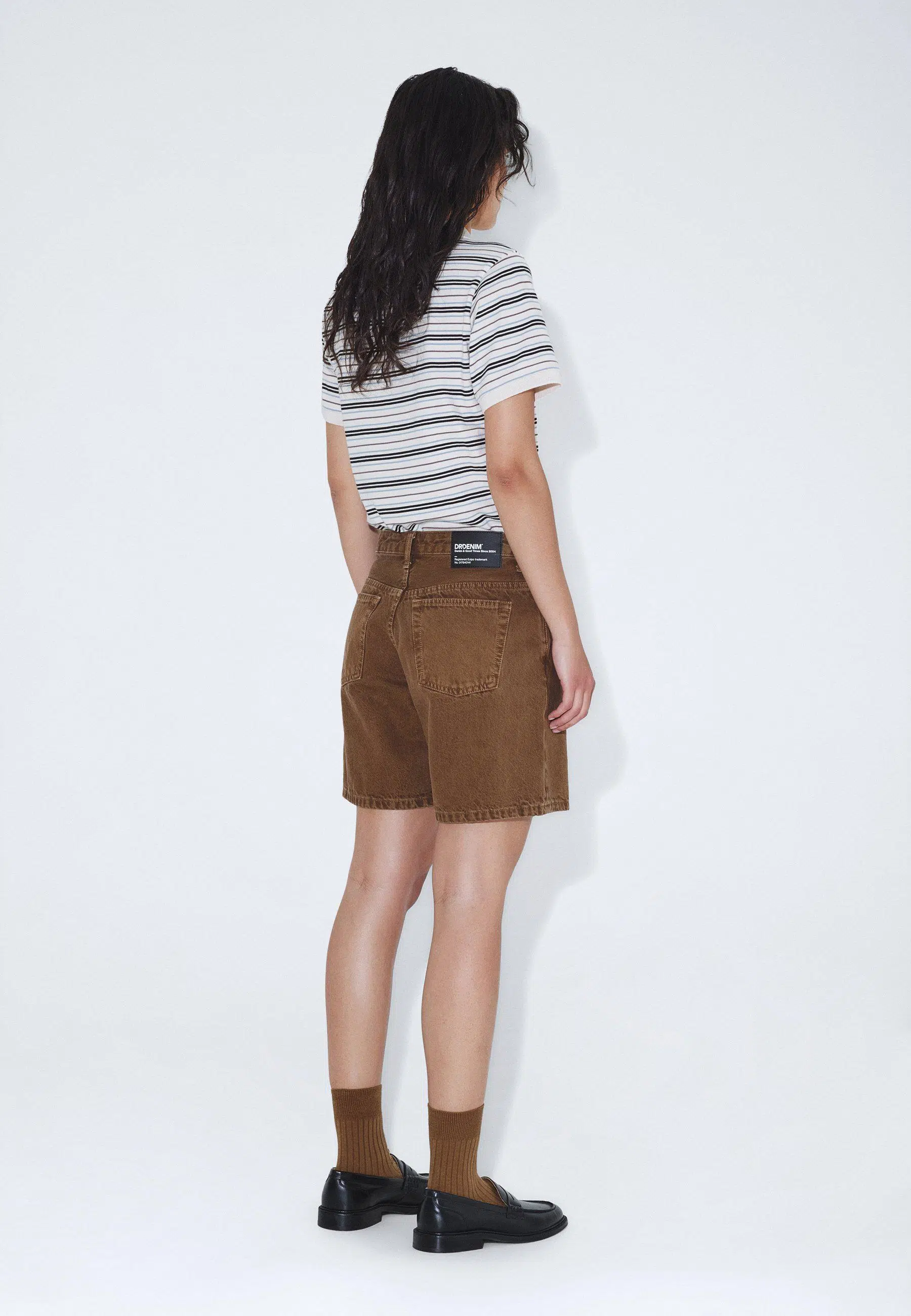 Dr.Denim Hill Shorts Washed Teak