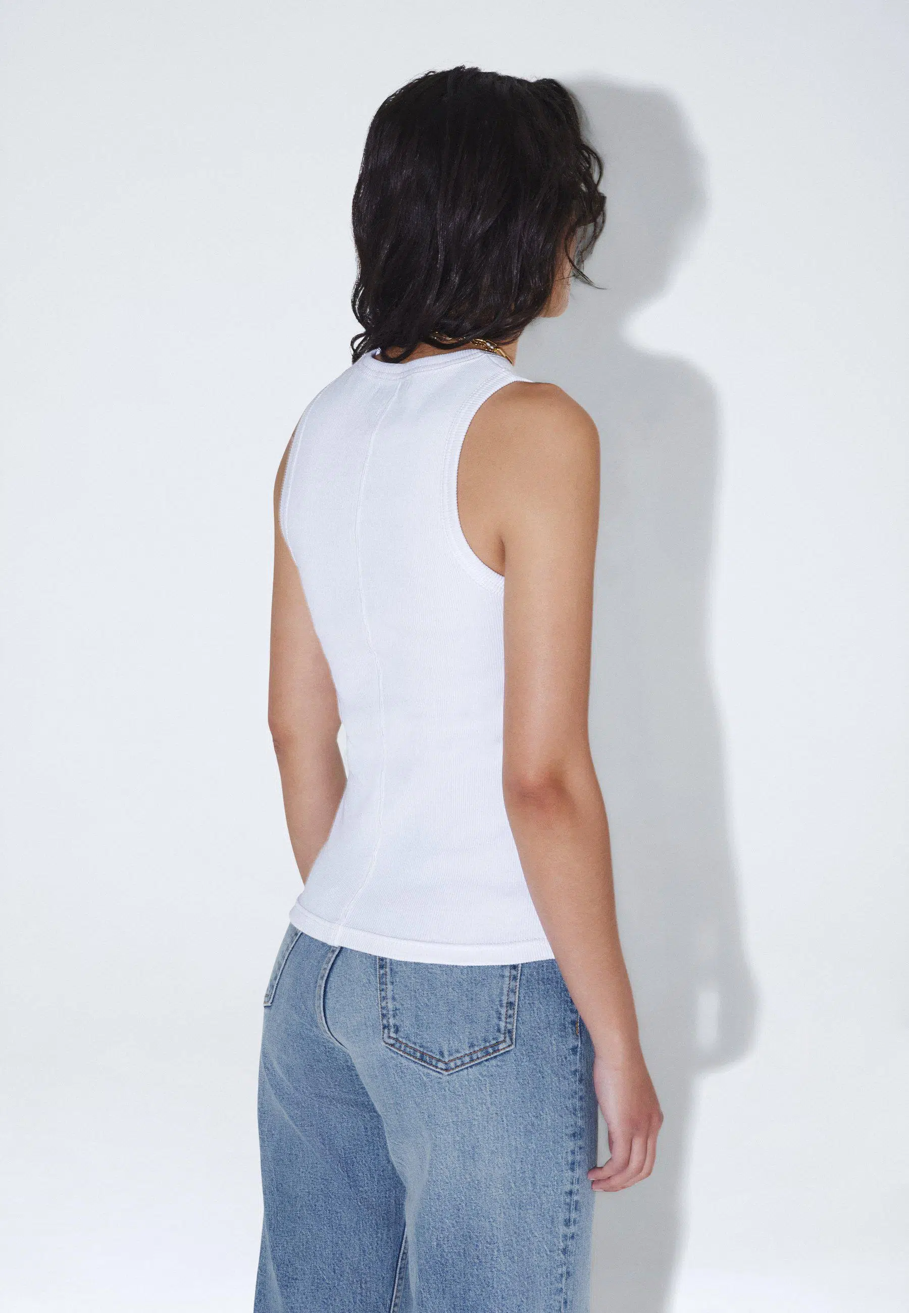 Dr.Denim Lian Top White Fog