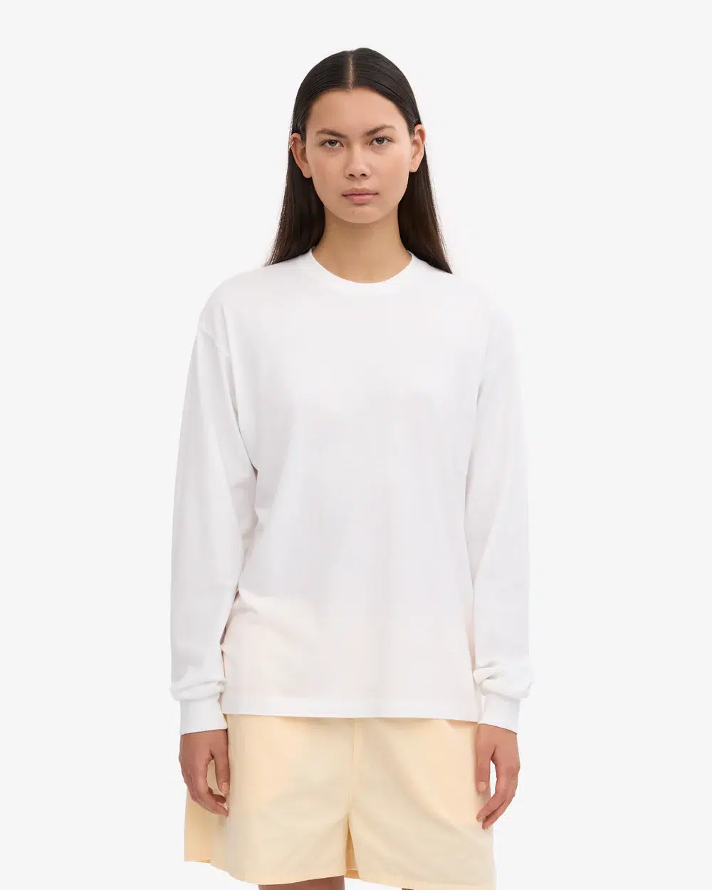 Colourful Standard Organic Langarmshirt Optical White