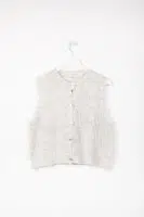 24 Colours Weste Hellgrau