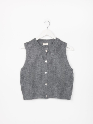 24 Colours Weste Anthrazit