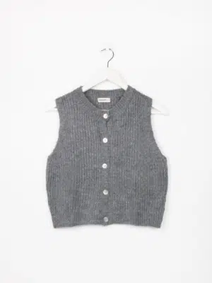 24 Colours Weste Anthrazit