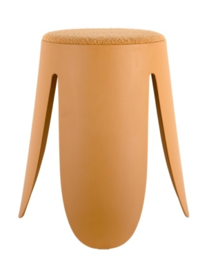 No Cream Sitzhocker Present Time Stool Savor senf