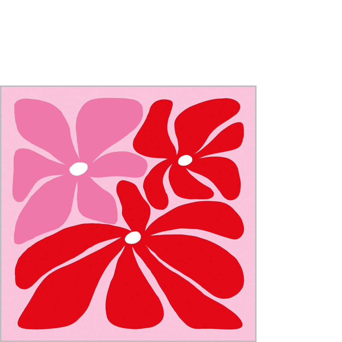 No Cream Servietten ddp Floral