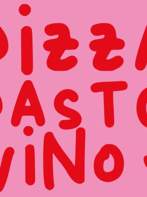 No Cream Servietten ppd Pizza Pasta Vino