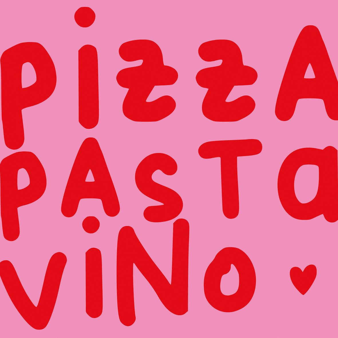 No Cream Servietten ppd Pizza Pasta Vino