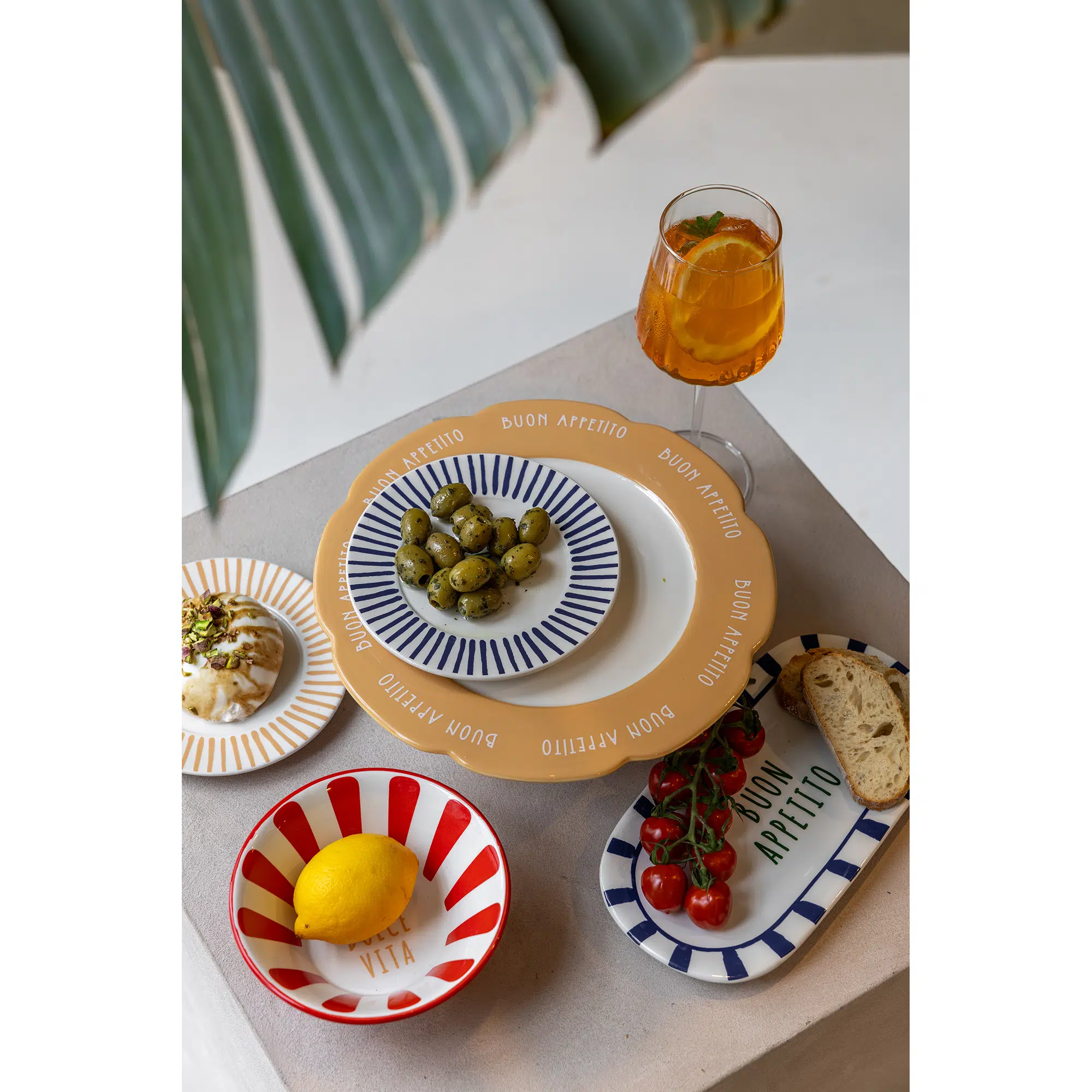 No Cream Schale La Dolce Vita Rot