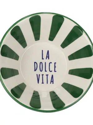 No Cream Schale Jens Living La Dolce Vita Grün