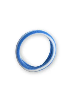 HERR&FRAUHEMPEL Haargummi Lulu weiß blau