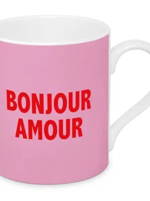 No Cream Tasse Design @ Home Bonjour Amour