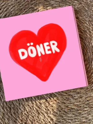 Ute Arnold Postkarte Döner?