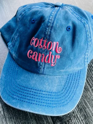 No Cream Vintage Cap Cotton Candy
