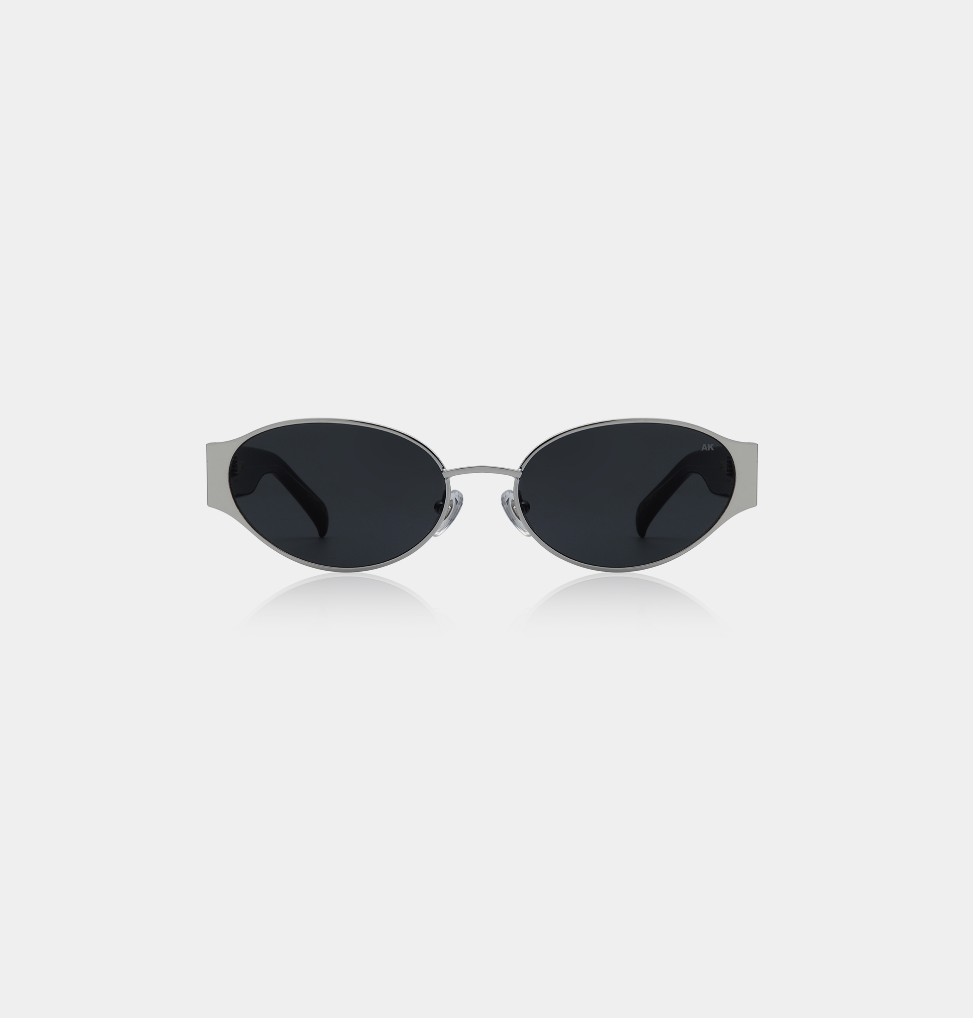 A.Kjaerbede Sonnenbrille Bella Silver Black