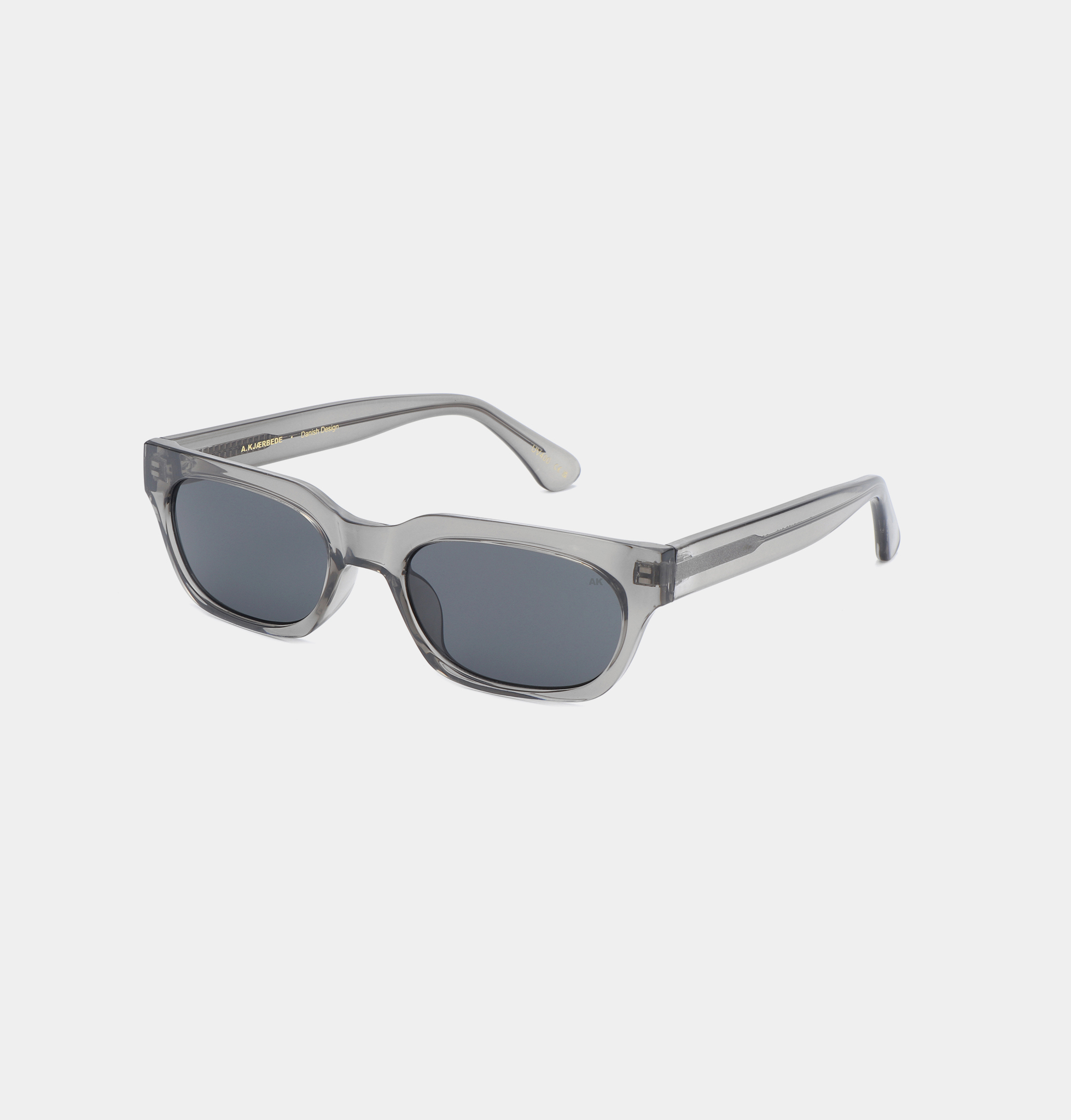 A.Kjaerbede Sonnenbrille Bror Grey Transparent