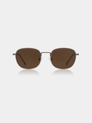 A.Kjaerbede Sonnenbrille Hello Matte Brown