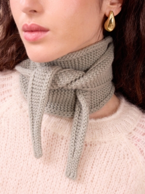 No Cream Calie Paris Sophie Schal Salbeigrün