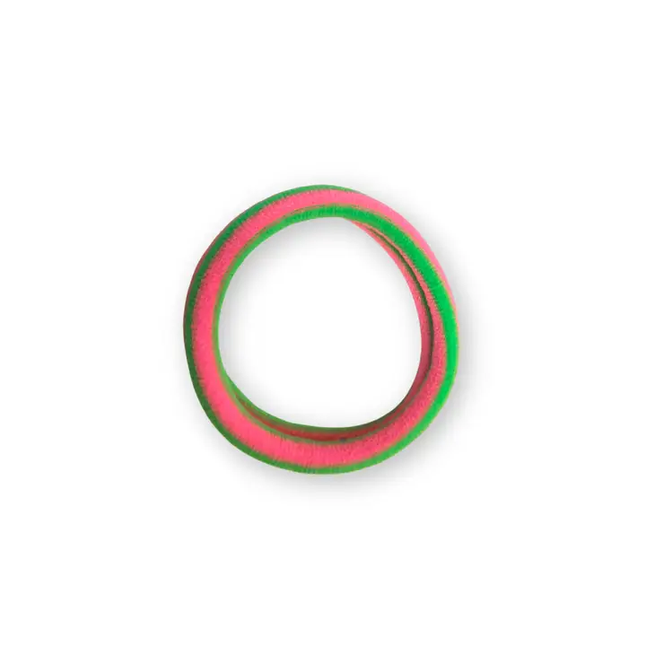 HERR&FRAUHEMPEL Haargummi Lulu pink grün