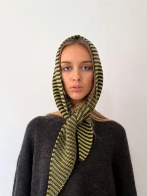 Boii Studios Schal Buller Dark Brown Melange