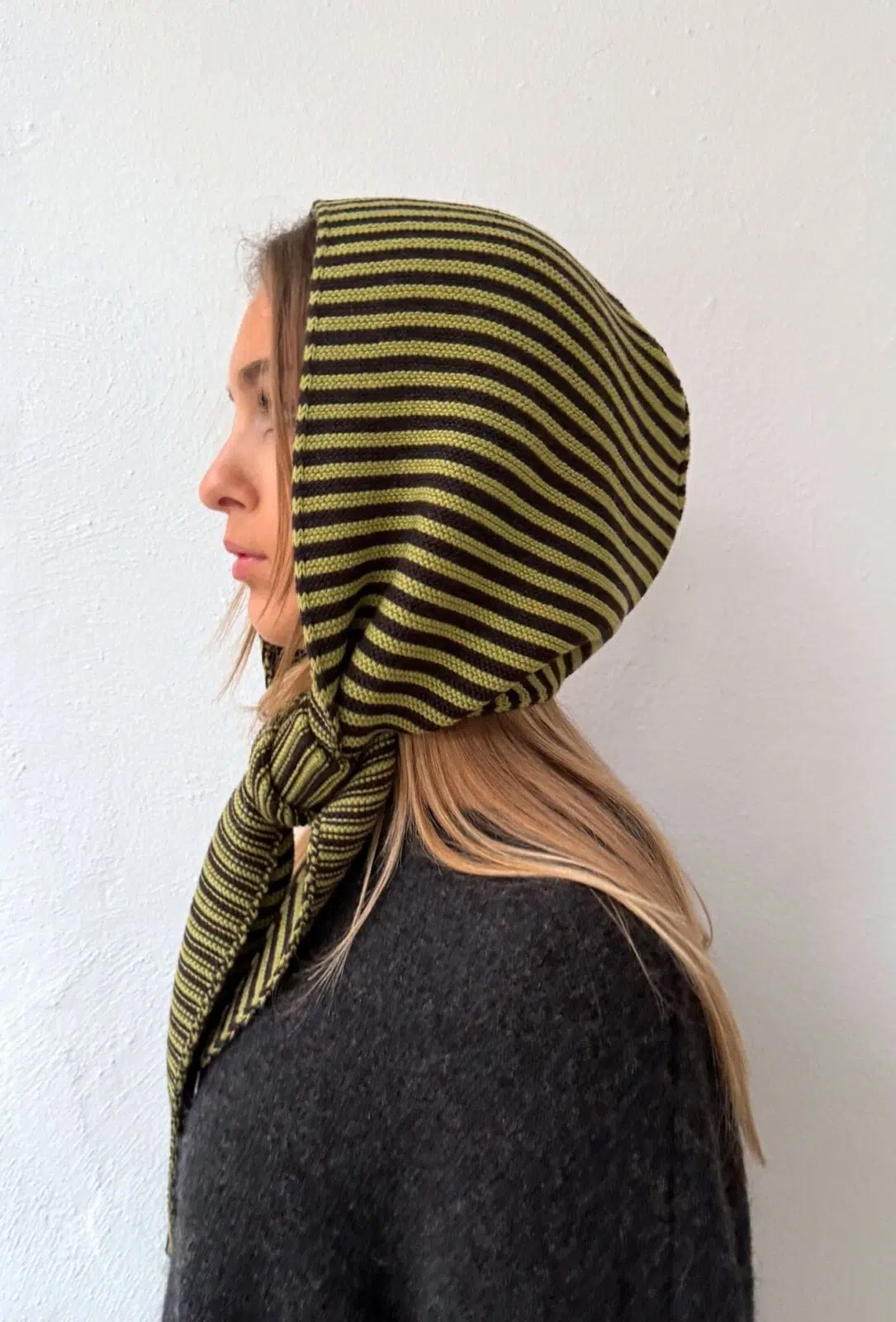 Boii Studios Schal Buller Dark Brown Melange