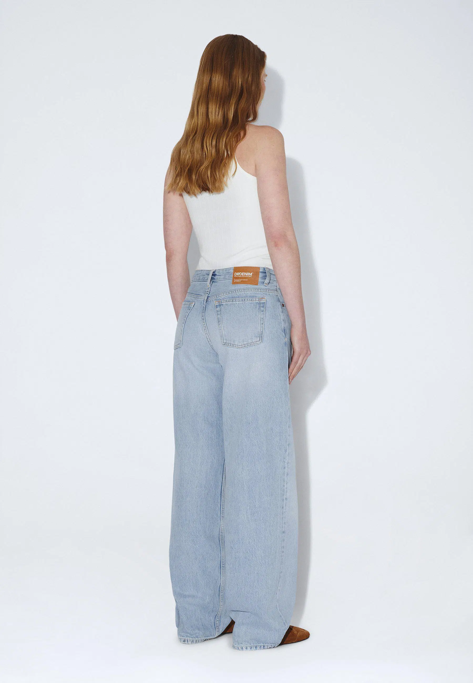 Dr.Denim Jeans Hill Low Relaxed Stream Light Fade