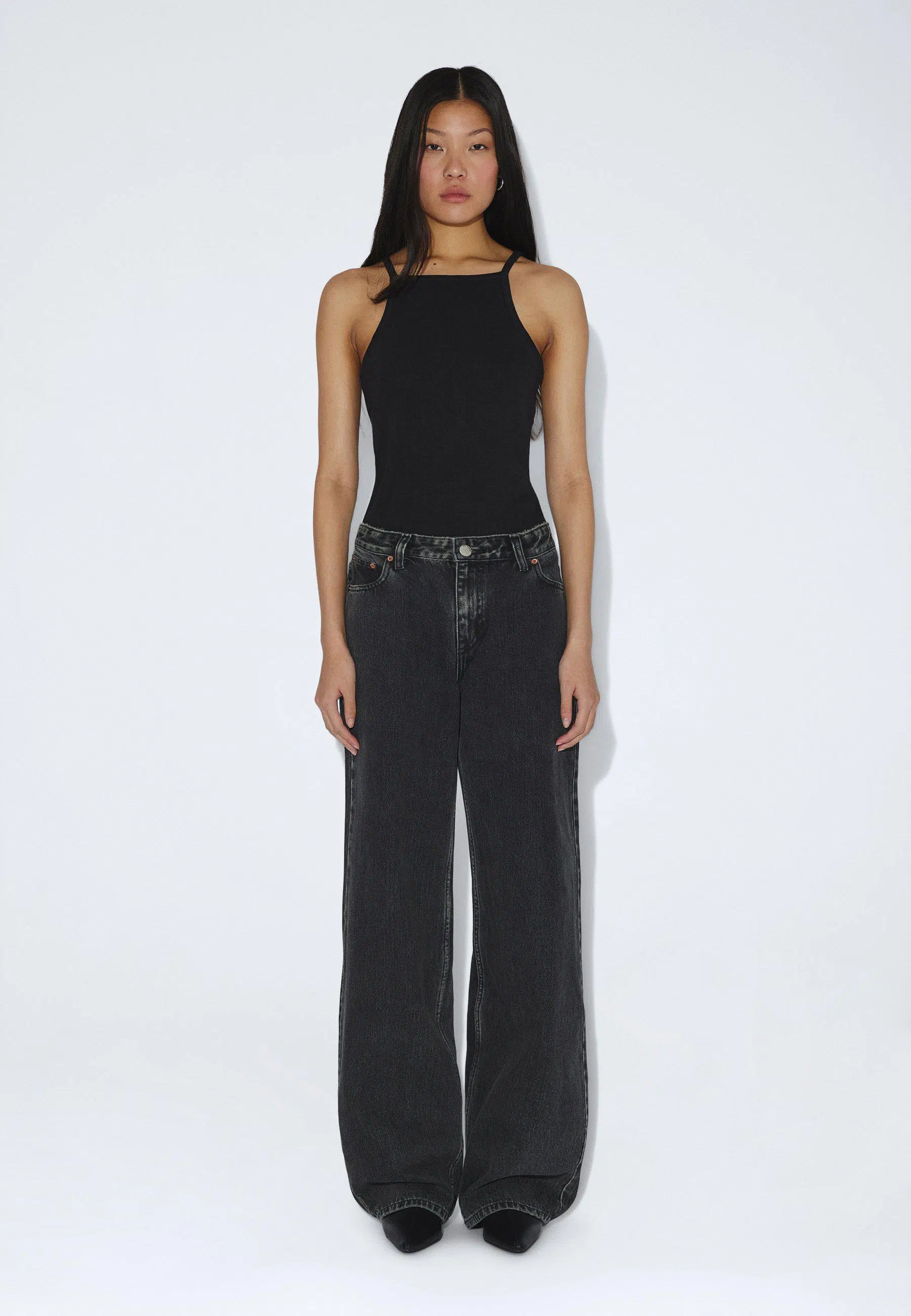 Dr.Denim Jeans Hill Low Relaxed Aged Black Dr.Denim Jeans Hill Low Relaxed Aged Black