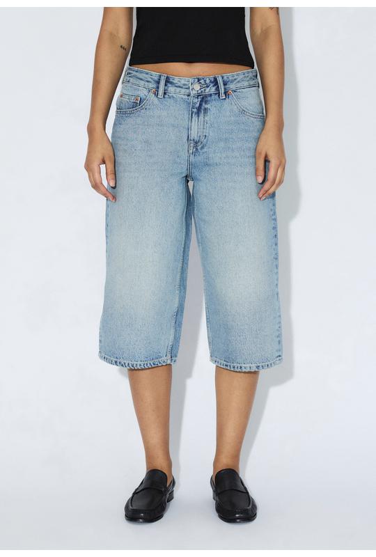 Dr.Denim Dace Mid Wide Capri Drift Light Used