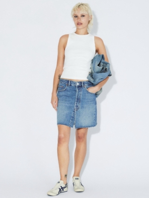 Dr.Denim Minirock Ara Skirt Drift Sky Used
