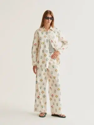 Compania Fantastica Hose mit Blumen