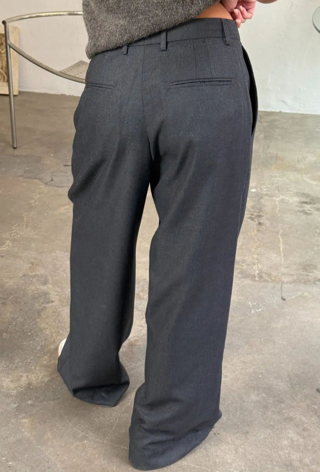 Boii Studios Hose Martina Light Grey Melange