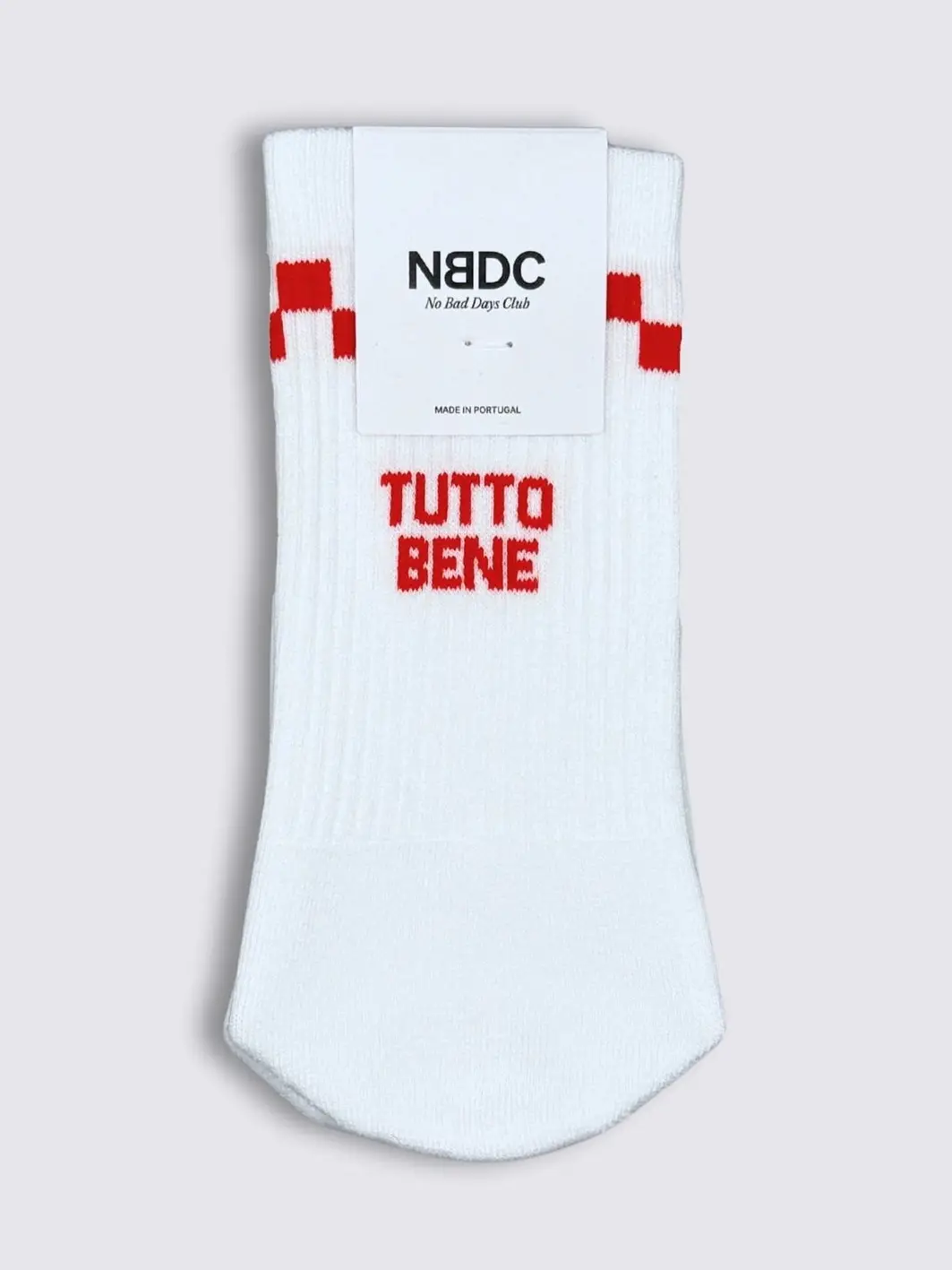 No Bad Days Club Socken Tutto Bene Rot