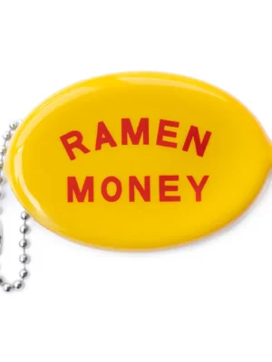 Three Potato Four Gummi Münzbeutel „Ramen Money“ gelb