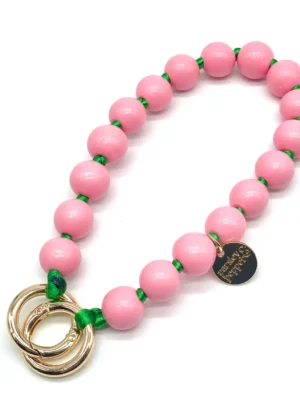 Parsley & Pepper Handykette Bag Charm Schlüsselanhänger rosa grün