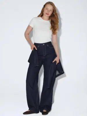 Dr.Denim Jeans Donna Donna High Relaxed Stream Rinse