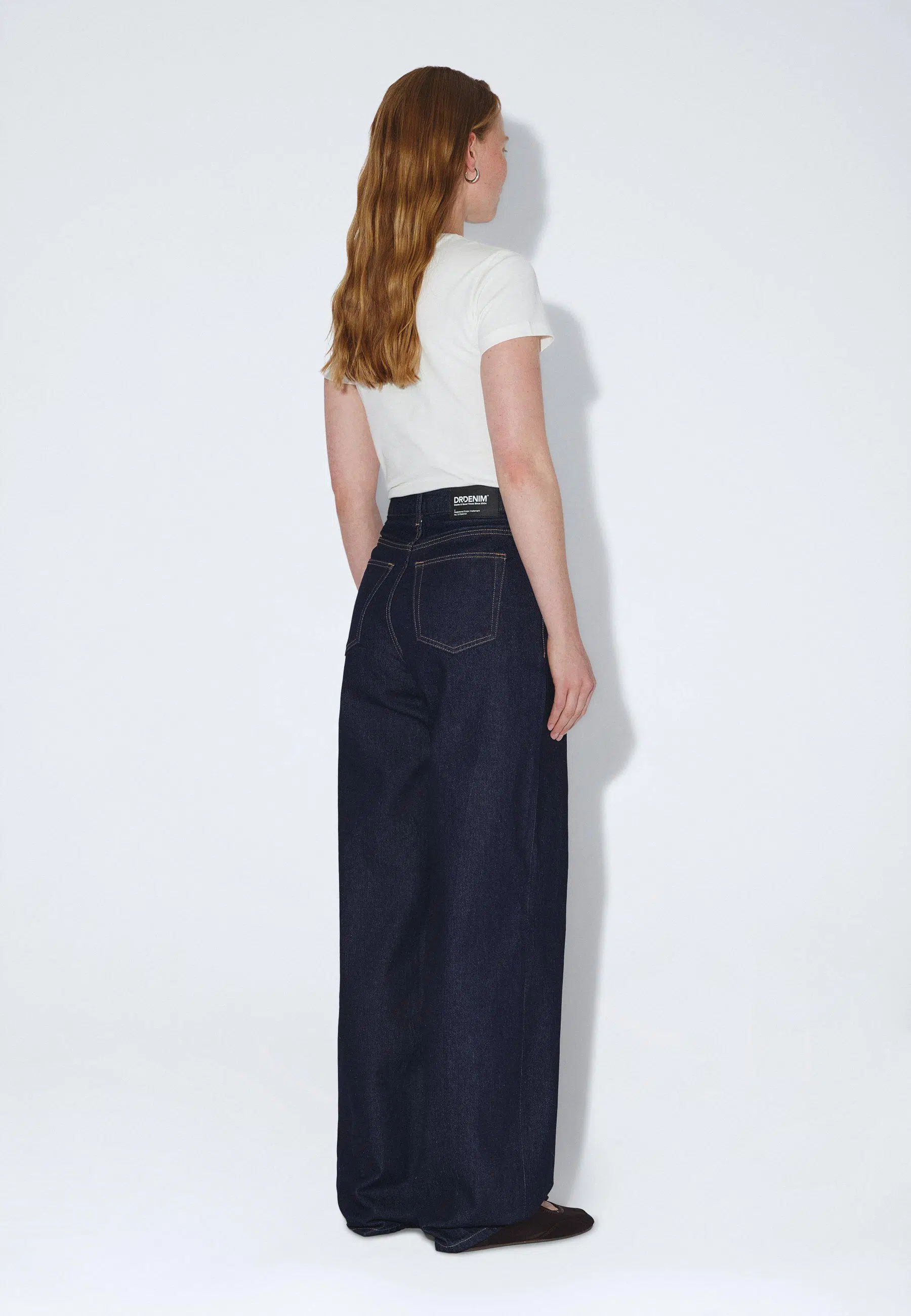 Dr.Denim Jeans Donna Donna High Relaxed Stream Rinse